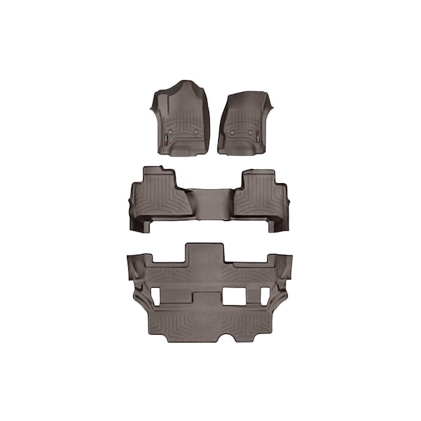 Front, Rear, and Rear Floorliners, 47607-1-2-5